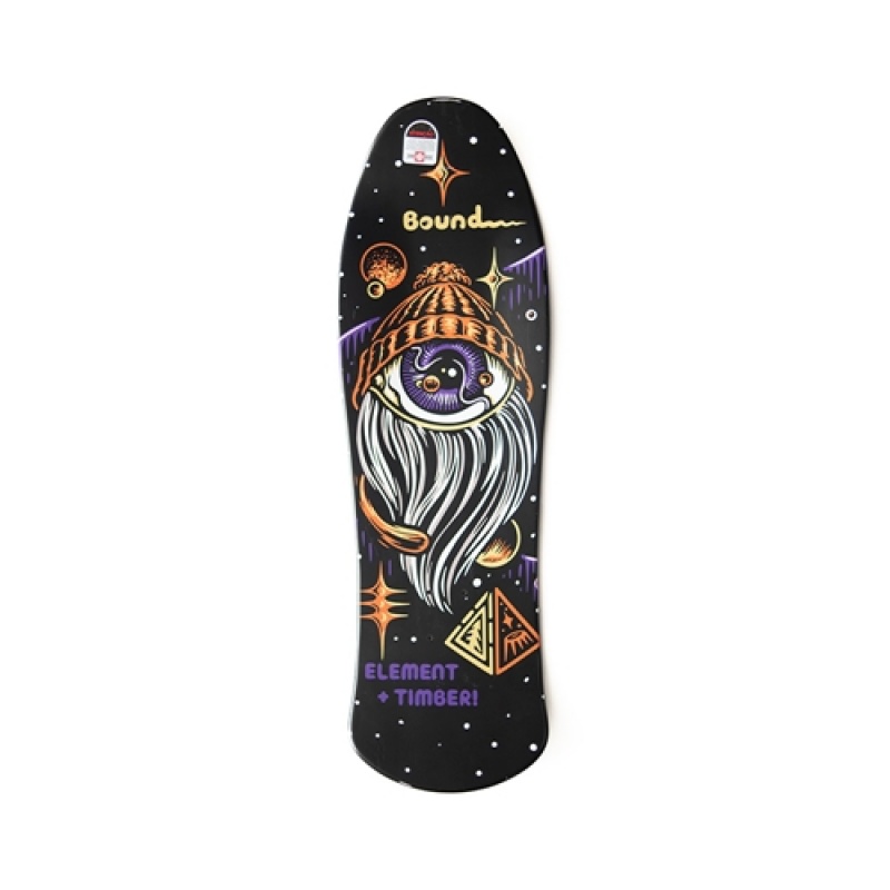 Shape Element 9.5 Timber Bound Cruiser Preto