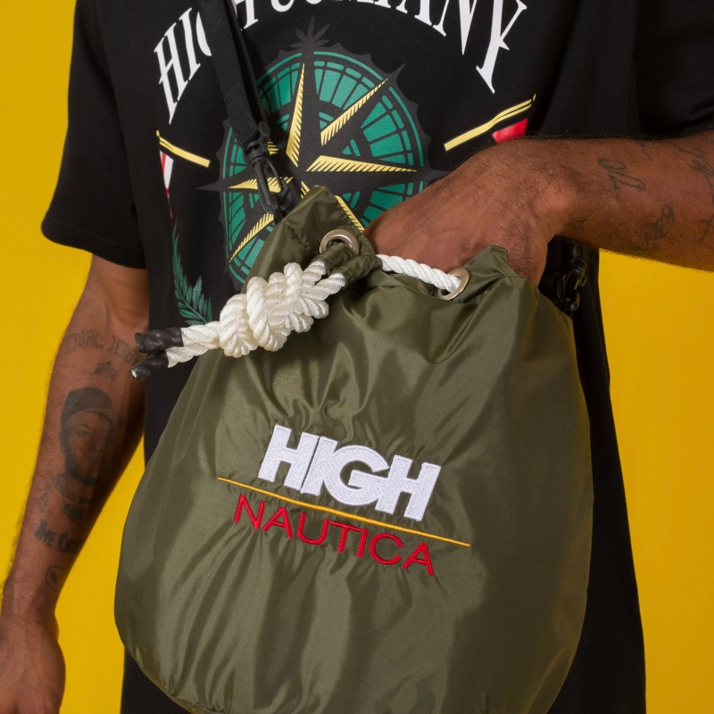Bolsa High x Nautica Sack Bag Verde