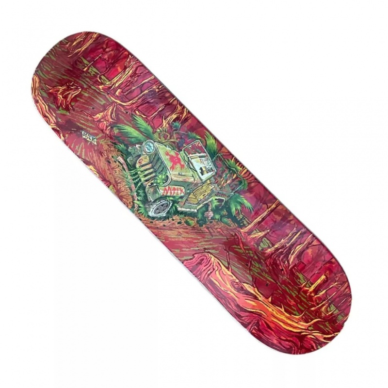 Shape Milk 8.25 Broken Cars Jeep Vermelho