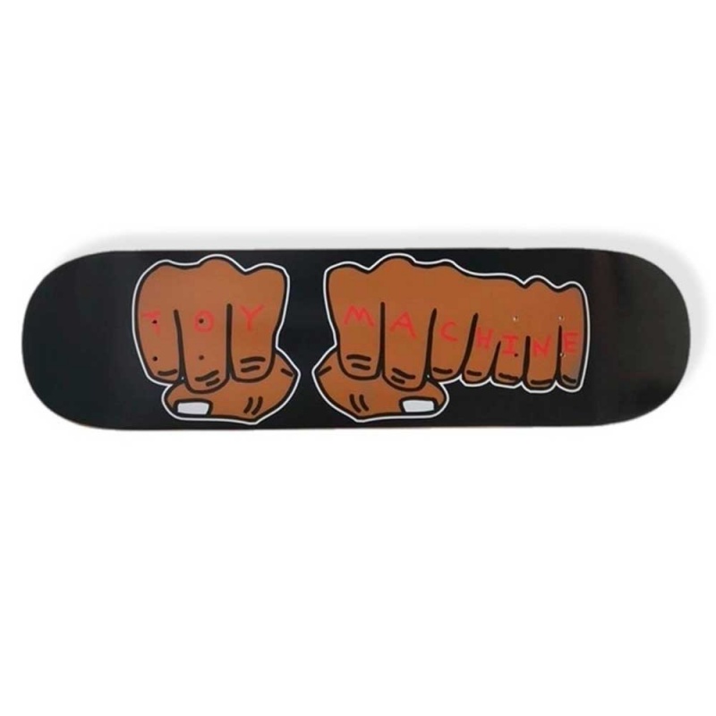 SHAPE TOY MACHINE 8.25 FISTS DECK PRETO