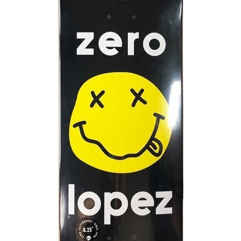 Shape Zero 8.25 Lopez Smiley Preto
