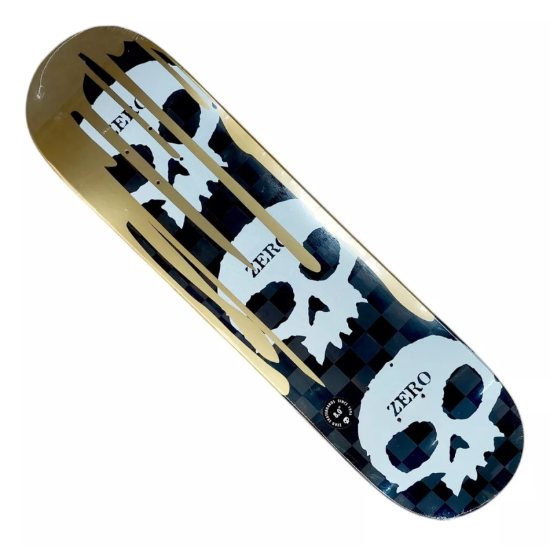Shape Zero 8.0 Skull Foil Gold Preto