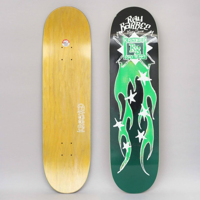 Shape Krooked 8.38 BRD Barbee Flames Verde