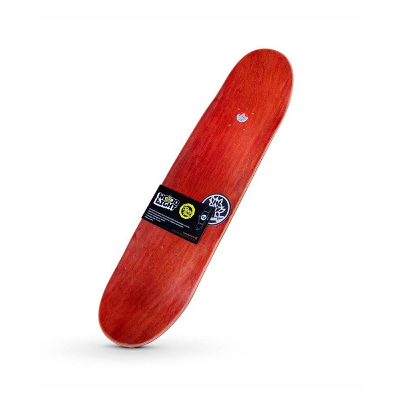 Shape Wood Light 8.125 Fiberglass Tiger Vermelho