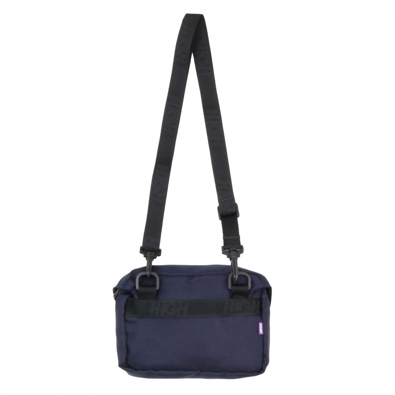 Pochete High Shoulder Bag Diagonal Azul