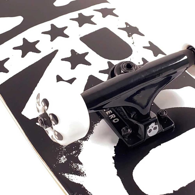 Skate Montado Zero Legacy Ransom Preto