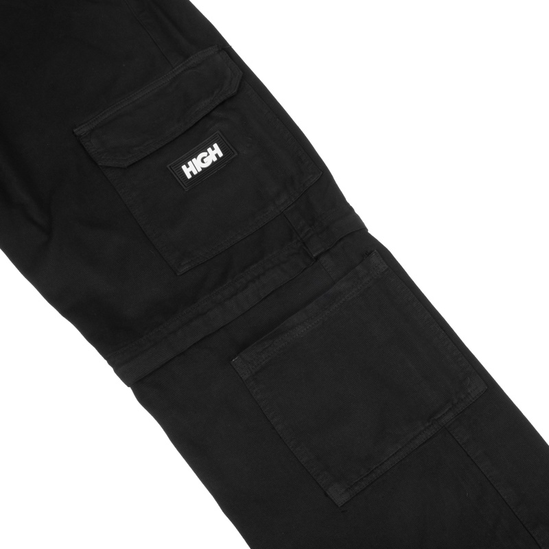 Cala High Strapped Tactical Preto