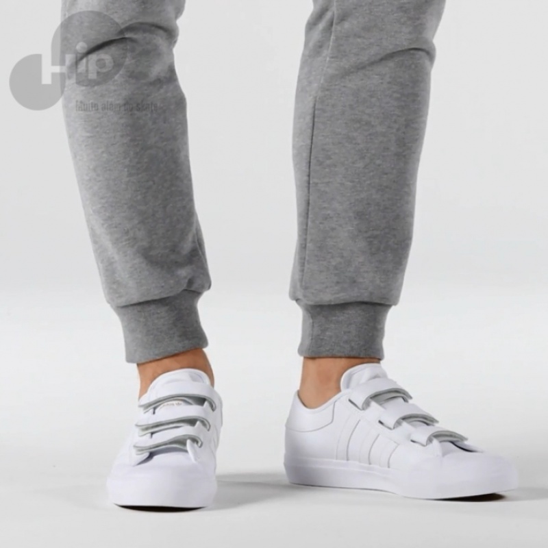 tenis velcro branco