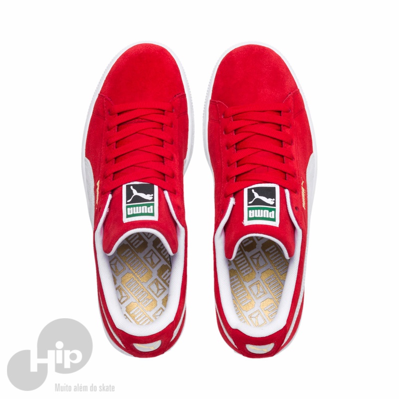 Tnis Puma Classic Suede Vermelho