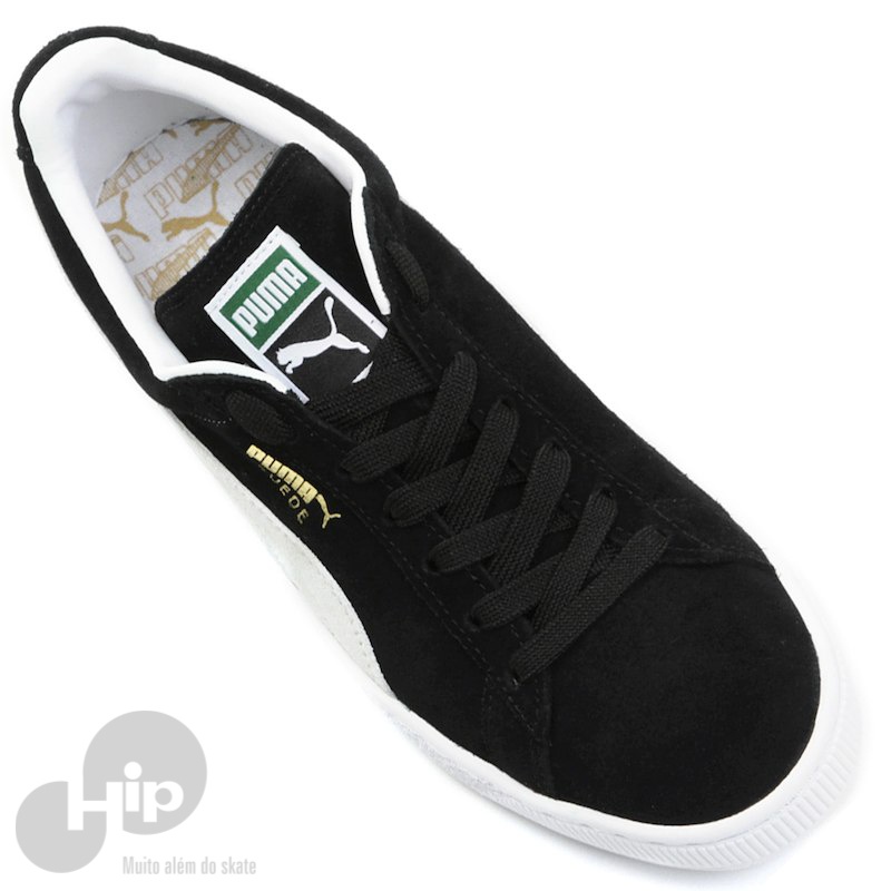 tenis puma suede classic preto