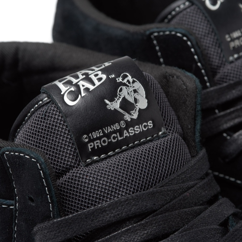 Tenis vans half cab sales preto