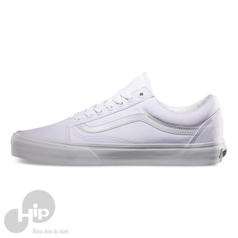 tênis vans old skool true white