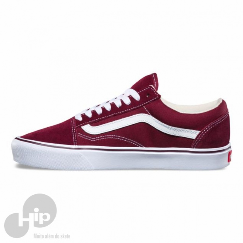 vans cor vinho