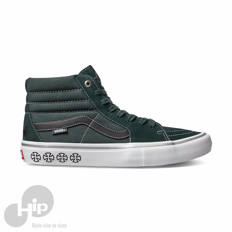 T nis Vans X Independent Sk8 Hi Pro Verde Loja HIP