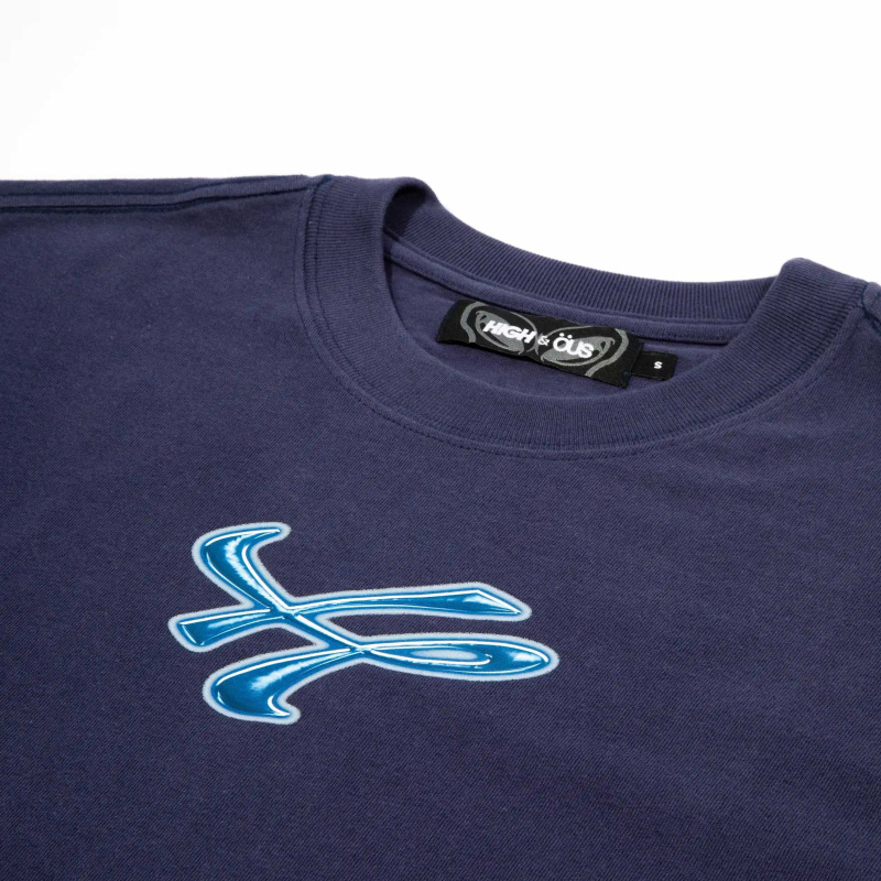 Camiseta High x Ous Tag Azul