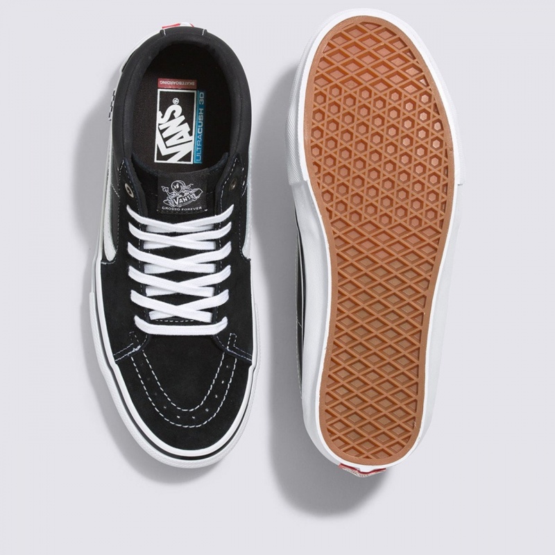 Tnis Vans Skate Grosso Mid Preto