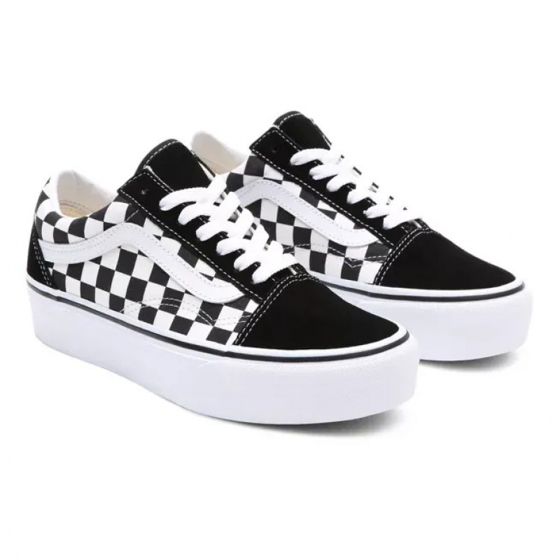 Tnis Vans Old Skool Plataform Preto