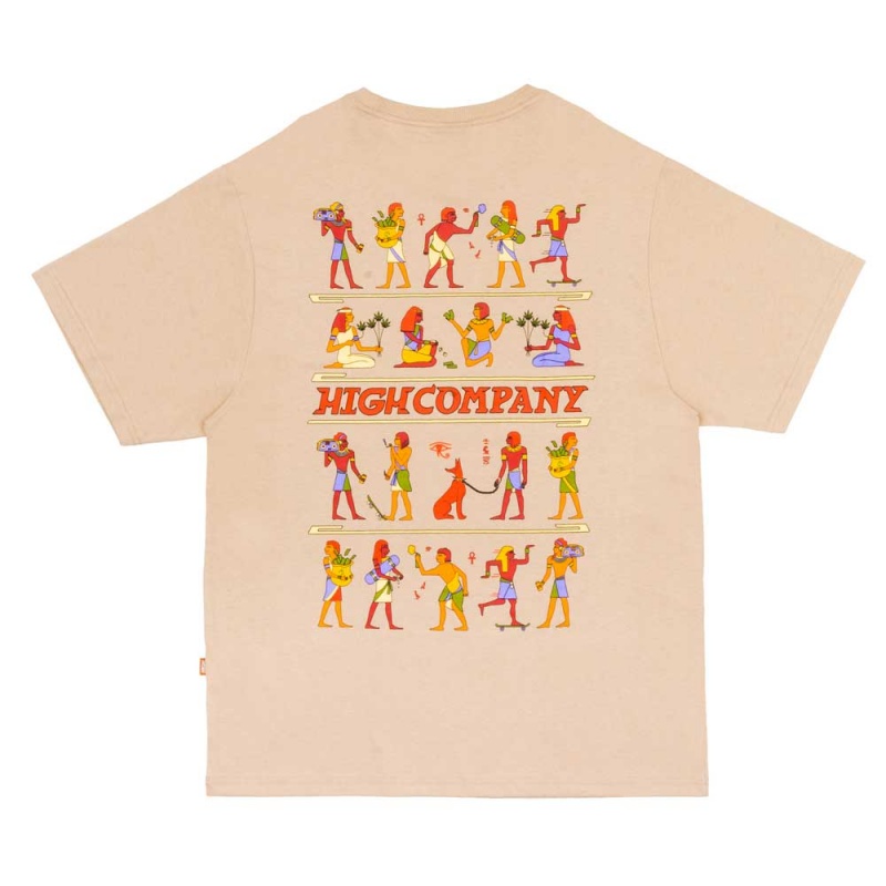Camiseta High Cairo Bege