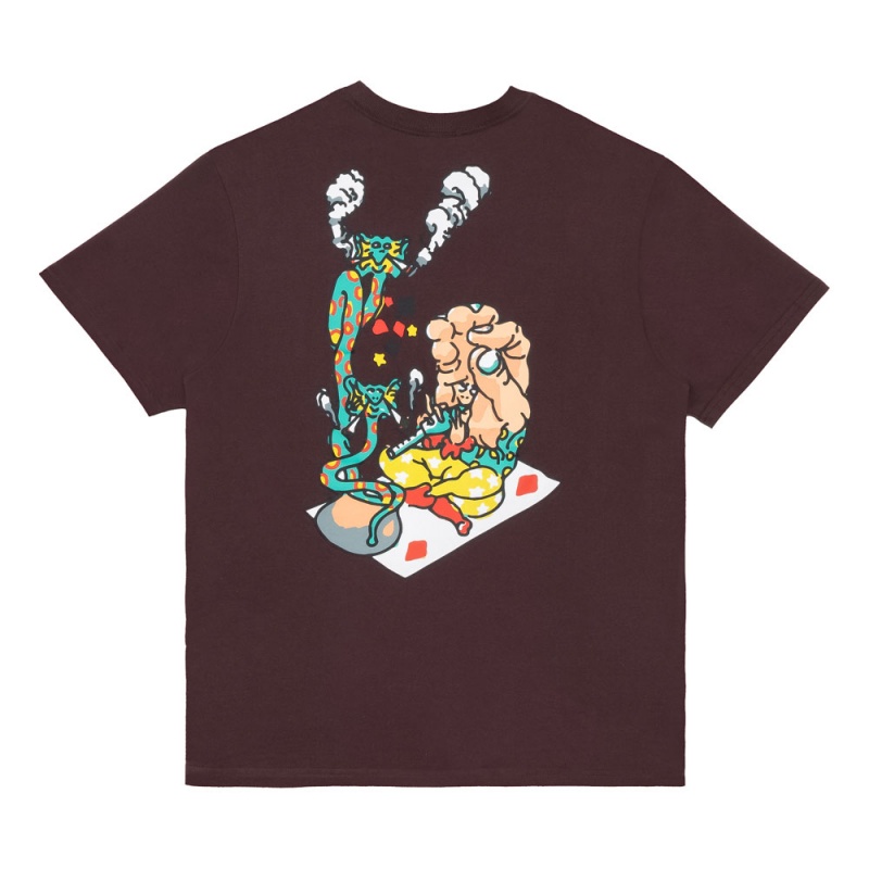 Camiseta High Cards Marrom