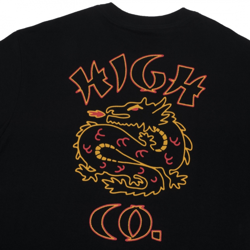 Camiseta High Draco Preto
