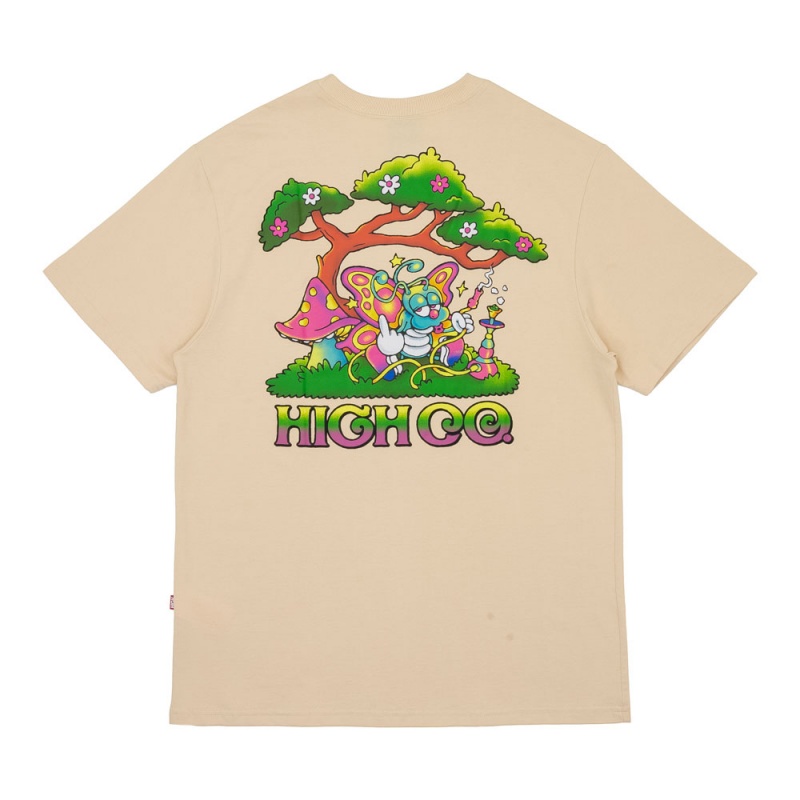 Camiseta High Fantasia Bege