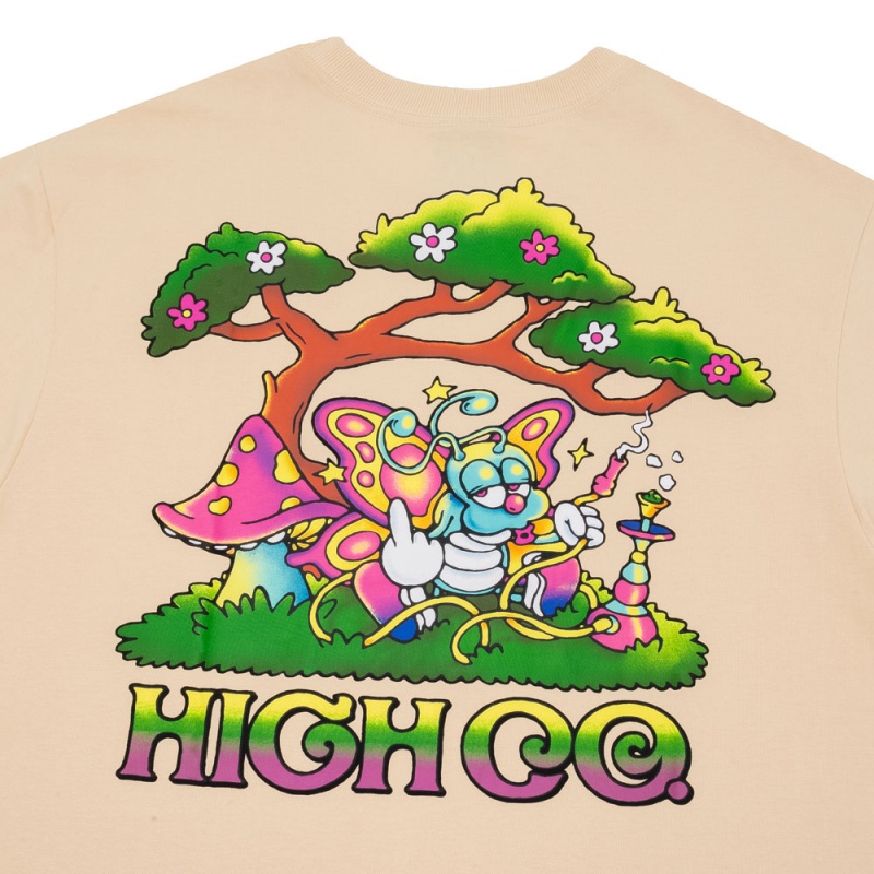 Camiseta High Fantasia Bege
