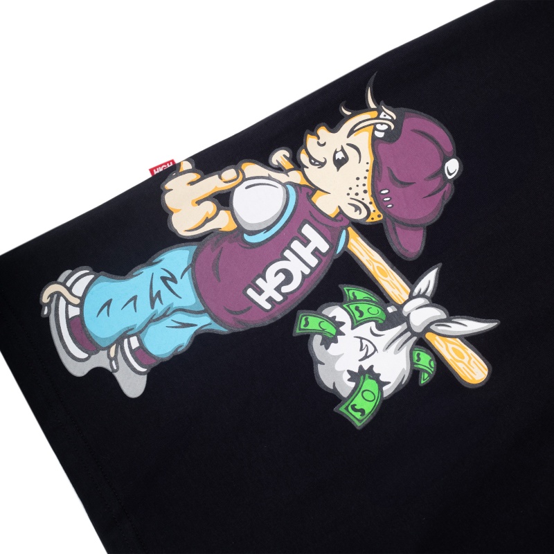 Camiseta High Hustler Preto