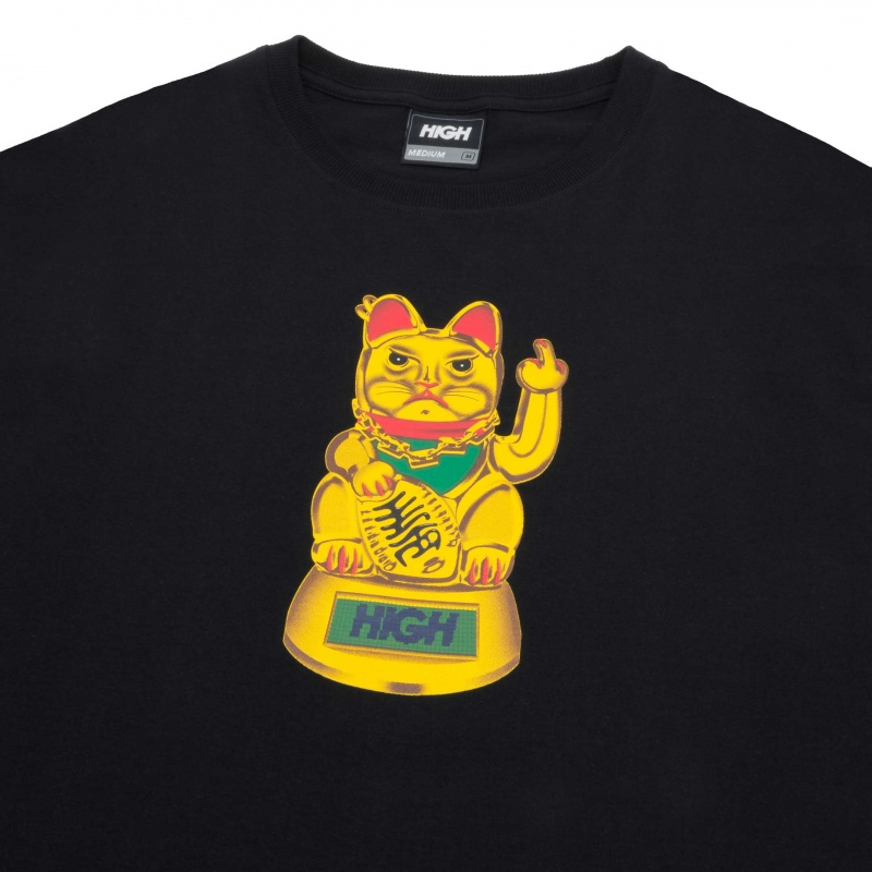 Camiseta High Lucky Preto