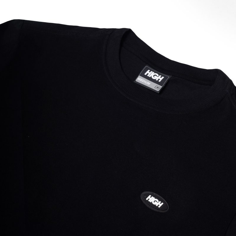 Camiseta High Oval Mini Preto