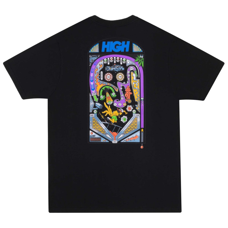 Camiseta High Pinball Preto