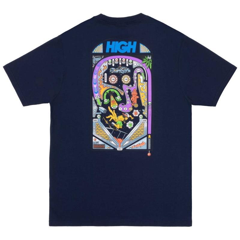 Camiseta High Pinball Azul