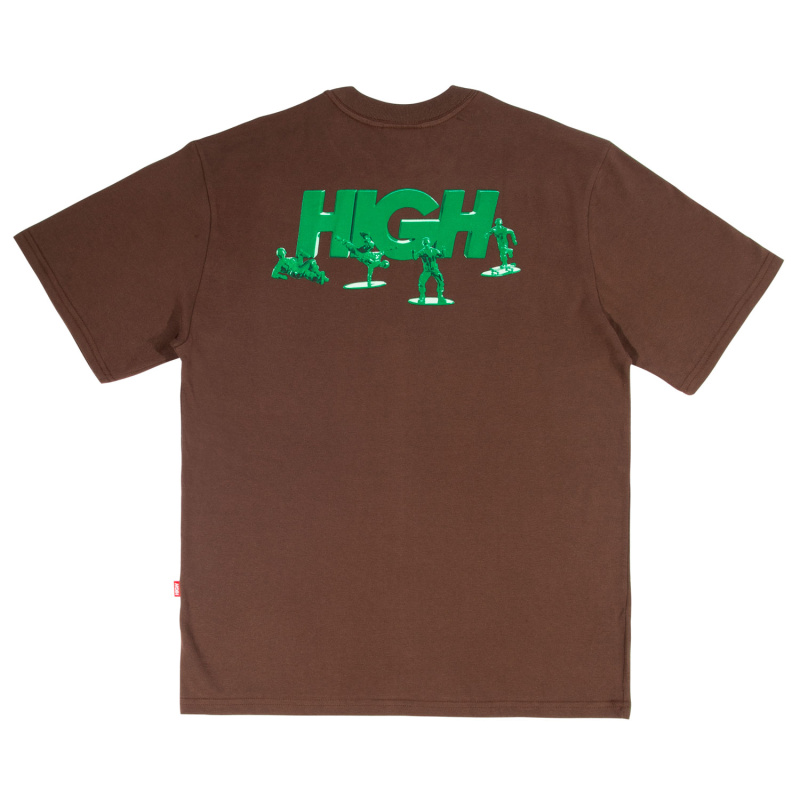 Camiseta High Soldier Marrom