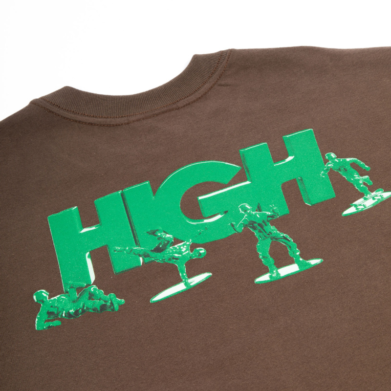 Camiseta High Soldier Marrom