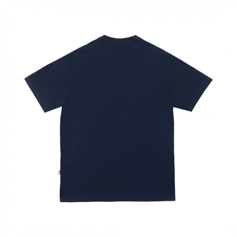 Camiseta High Logo Azul Escuro