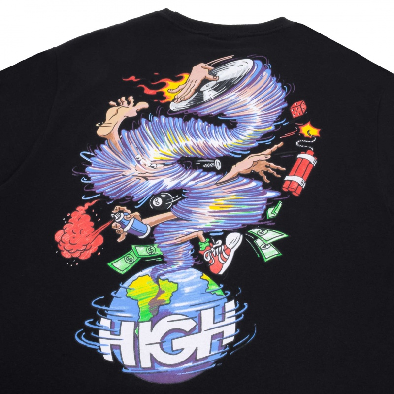 Camiseta High Tornado Preto