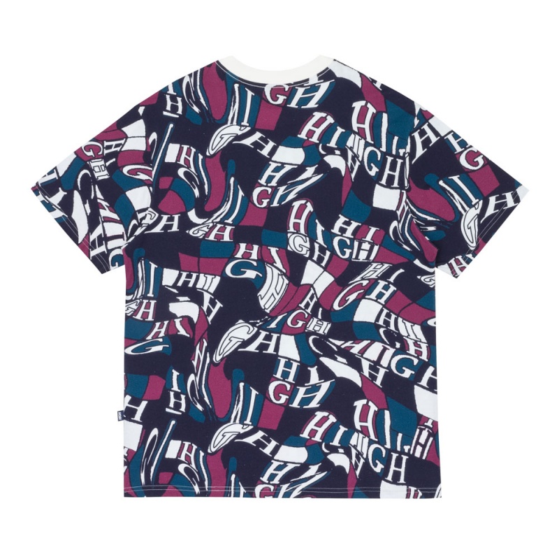 Camiseta High Warped Azul