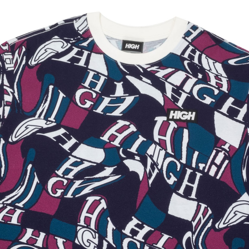 Camiseta High Warped Azul