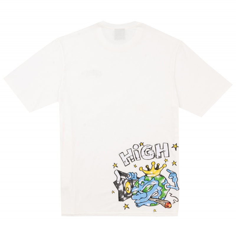 Camiseta High World Branco