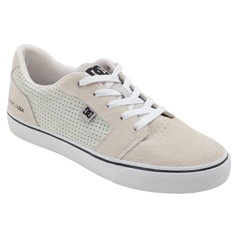 Tnis Dc Shoes Anvil La Se Bege