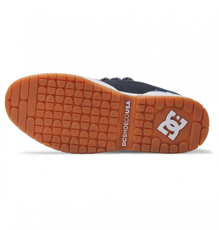 Tnis Dc Shoes Clocker 2 Caf Azul