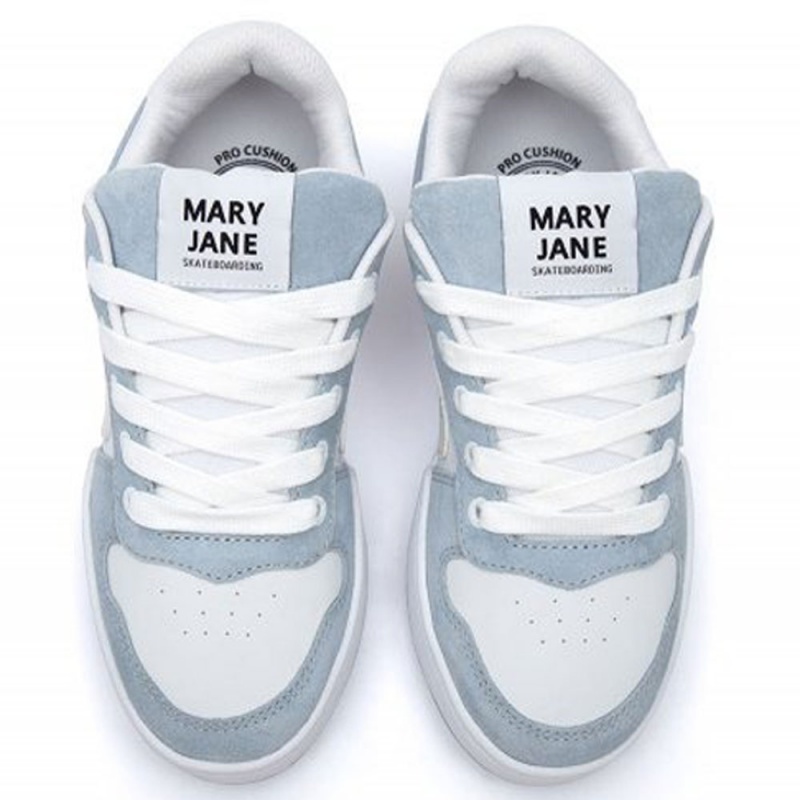 Tnis Mary Jane M99 Branco/Azul