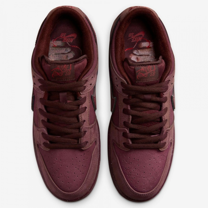 Tnis Nike Dunk Low City Of Love Vinho