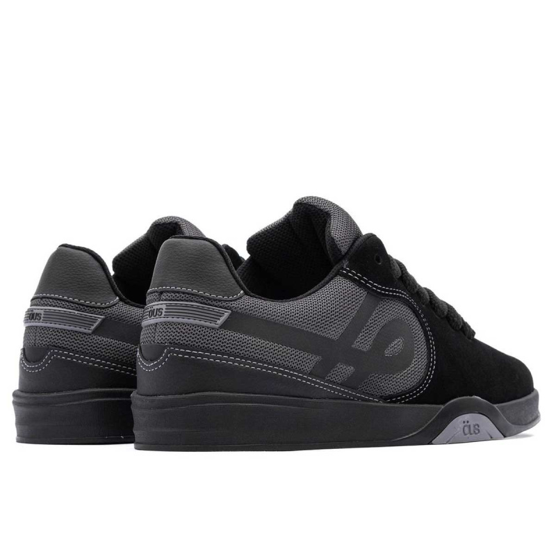 Tnis Ous Imigrante Serie X Cinza Escuro Reflex Preto
