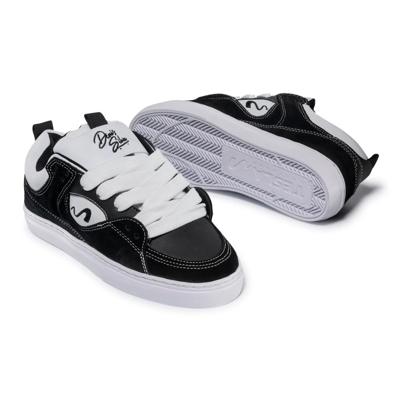 TENIS TESLA FUSION PRETO BRANCO