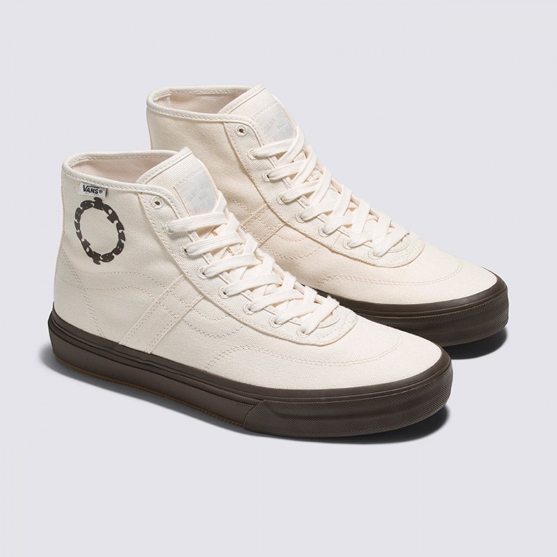 Tnis Vans Crockett High Decon Quasi Bege