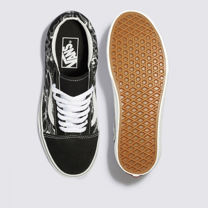 Tnis Vans Old Skool Flames Preto