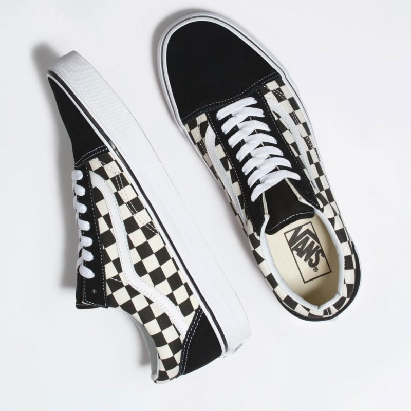 Tnis Vans Old Skool Primary Checkboard Preto