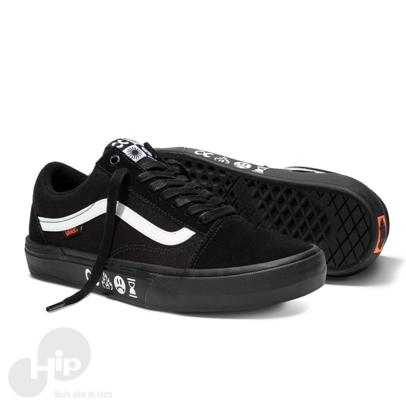 Tnis Vans Old Skool Pro BMX Vans x Cult Preto