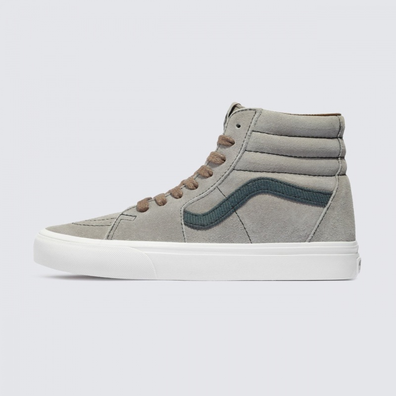 Tnis Vans Sk8-Hi Corduroy Moon Rock Cinza