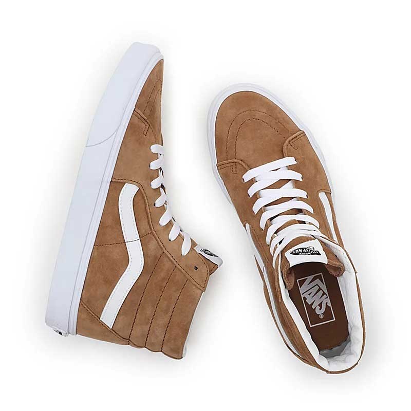 Tnis Vans Sk8-Hi Pig Suede Marrom